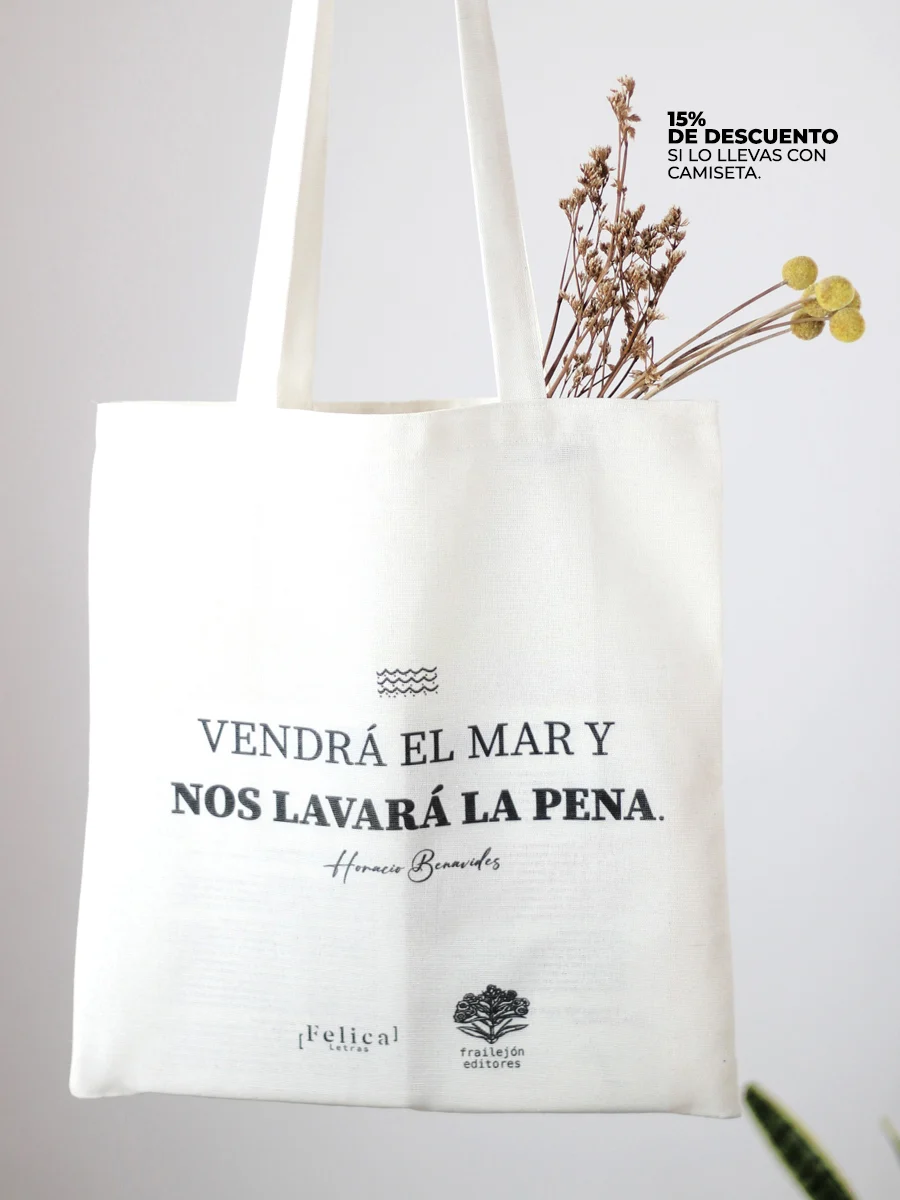 Tote Bag – Pies viajeros – Felica Letras